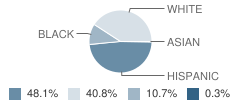 Gonzales High School Student Race Distribution