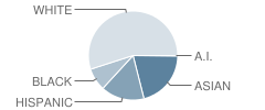 Sue Creech Elementary School Student Race Distribution