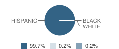 J Kawas Elementary School Student Race Distribution
