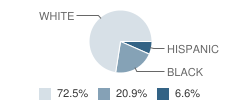 Mart High School Student Race Distribution