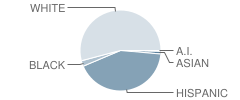 Robert Crippen Elementary School Student Race Distribution