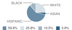 Harmony Hills Elementary School Student Race Distribution