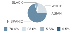 Estacado Junior High School Student Race Distribution