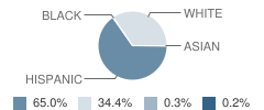 Pleasanton High School Student Race Distribution