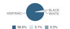 Santa Rosa High School Student Race Distribution