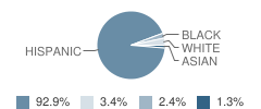 Northbrook Middle School Student Race Distribution