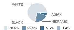 Post Secondary Transition School Student Race Distribution