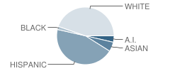 Mill Creek Youth Center School Student Race Distribution