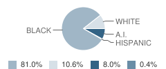 Totaro Elementary School Student Race Distribution