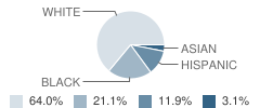 Chancellor Middle School Student Race Distribution