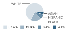 W. T. Cooke Elementary School Student Race Distribution