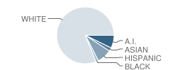 Kelso High School Student Race Distribution