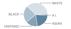 Baker School Student Race Distribution