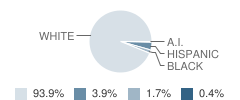 Chester Byrnes Elementary School Student Race Distribution