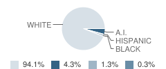 Philippi Elementary School Student Race Distribution