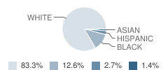 Crescent Elementary School Student Race Distribution