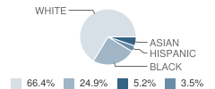 Jacksonville Christian Academy Student Race Distribution