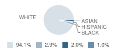 St Paul Catholic School Student Race Distribution