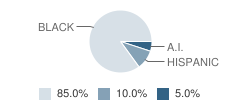 Greater Open Door Enrichment Center School Student Race Distribution