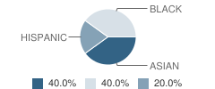 New Life Preschool & Kindergarten School Student Race Distribution