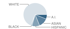 Ojai Christian Academy Student Race Distribution