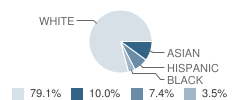 Seven Hills School Student Race Distribution