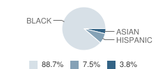 Shelton's Primary Education Center School Student Race Distribution