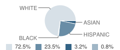 Sacred Heart School Student Race Distribution