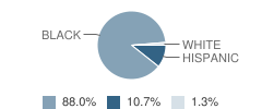 Vista Christian School Student Race Distribution