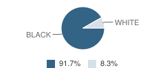 West Fresno Christian Academy, Inc. Student Race Distribution