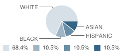 Woodland Hills Private School - Collins Student Race Distribution