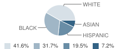 Beacon Day School Student Race Distribution