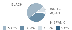 Kolbe Cathedral High School Student Race Distribution