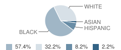 New Castle Christian Academy Student Race Distribution