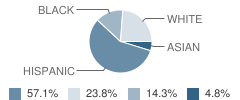 Academy for Autism Student Race Distribution