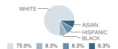 Creative Learning Center School Student Race Distribution