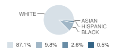 Greenwood School Student Race Distribution