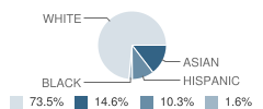 Holy Spirit Catholic School Student Race Distribution