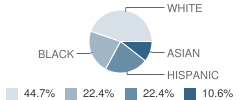 Jacksonville Adventist Academy Student Race Distribution