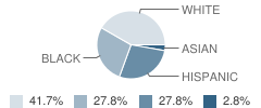 Our Savior Lutheran School Student Race Distribution