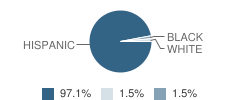 West Dade Academy Student Race Distribution