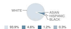 St Eugene Elementary School Student Race Distribution