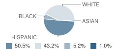 St Joseph Catholic School Student Race Distribution