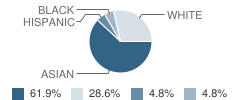 Villa Montessori School Student Race Distribution