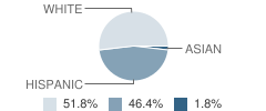 St John the Evangelist School Student Race Distribution