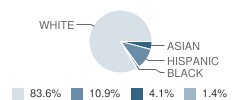 Queen of the Holy Rosary School Student Race Distribution