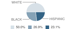 Jones Creek Adventist Academy Student Race Distribution