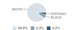 May Center for Education and Neurorehabilitation School Student Race Distribution