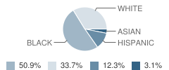 Sacred Heart Elementary School Student Race Distribution