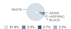 Naval Academy Primary School Student Race Distribution